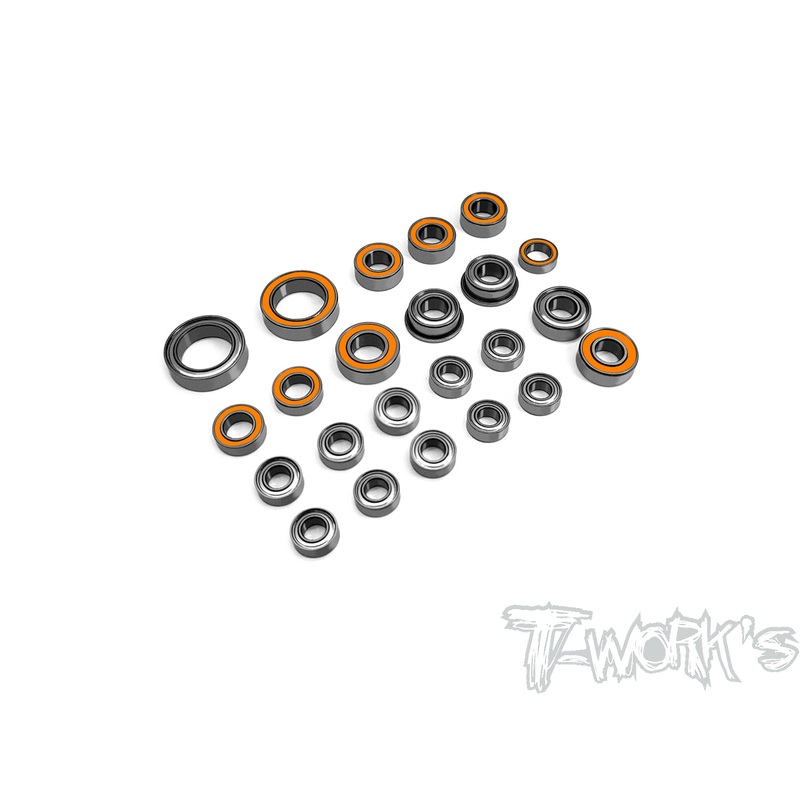 BBS-LD2 Precision Ball Bearing Set  ( For Schumacher COUGAR LD2/STOCK SPEC) 23pcs.