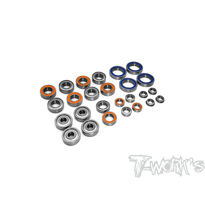 BBS-X3GTXE  Precision Ball Bearing Set  ( For Hong Nor X3 GTX E ) 26 pcs.