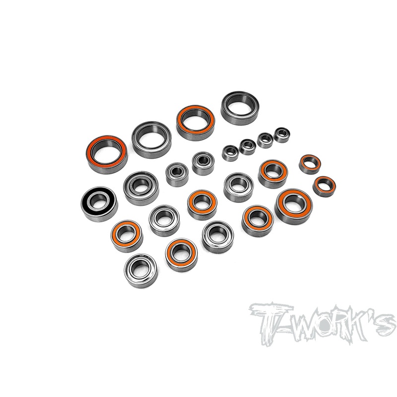 BBS-XB2'22-DPrecision Ball Bearing Set  ( For Xray XB2'22-D ) 24pcs.
