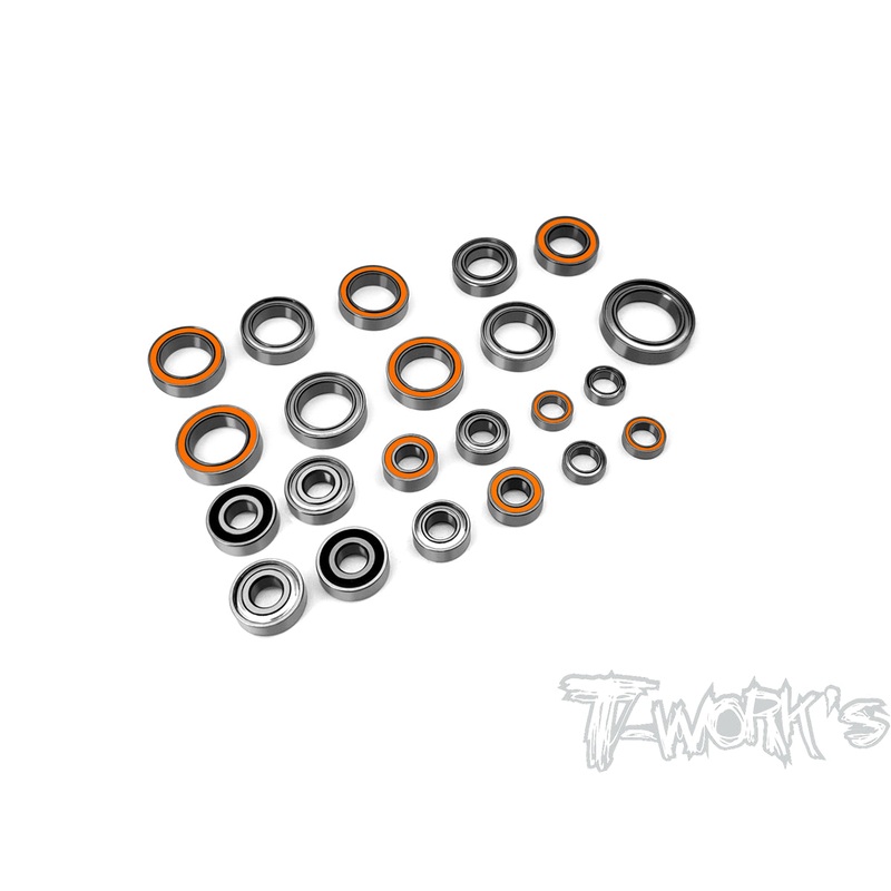 BBS-XB4'22-C Precision Ball Bearing Set  ( For Xray XB4'22-C ) 22pcs.