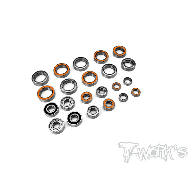 BBS-XB4'22-D Precision Ball Bearing Set  ( For Xray XB4'22-D ) 22pcs.