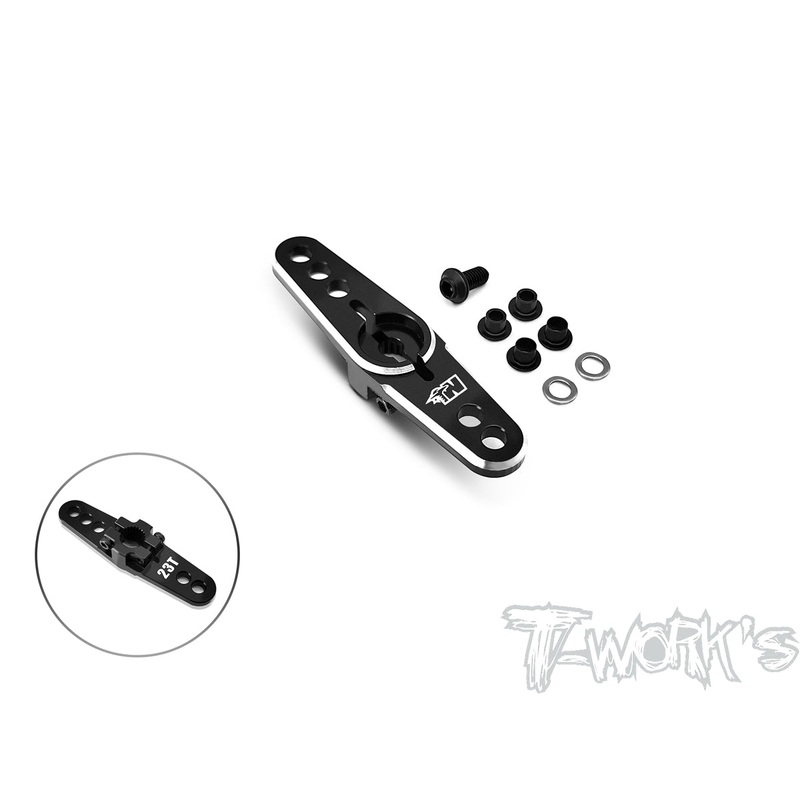 TA-147  7075-T6 Alum. Clamping 23T /25T Servo Horn