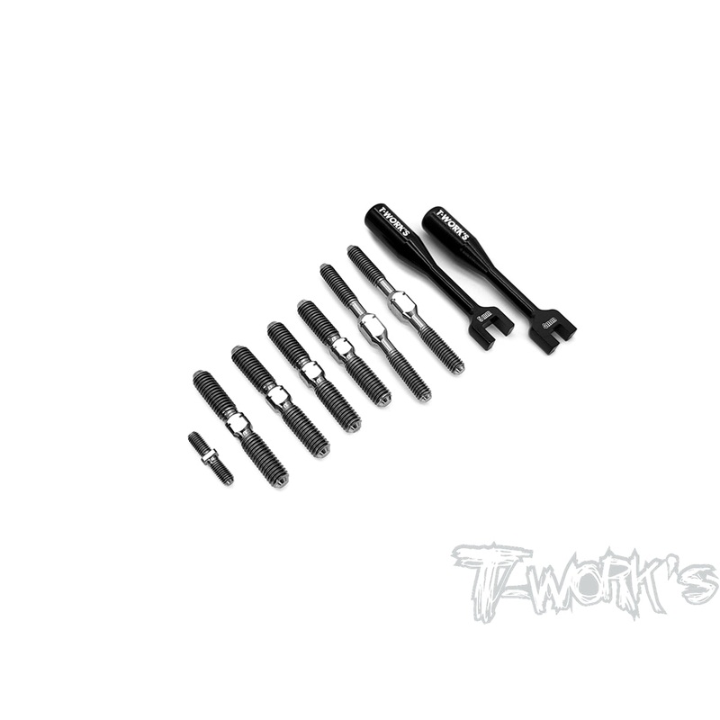 TB-241  64 Titanium Turnbuckle Set ( For Hong Nor X3 GTX E )