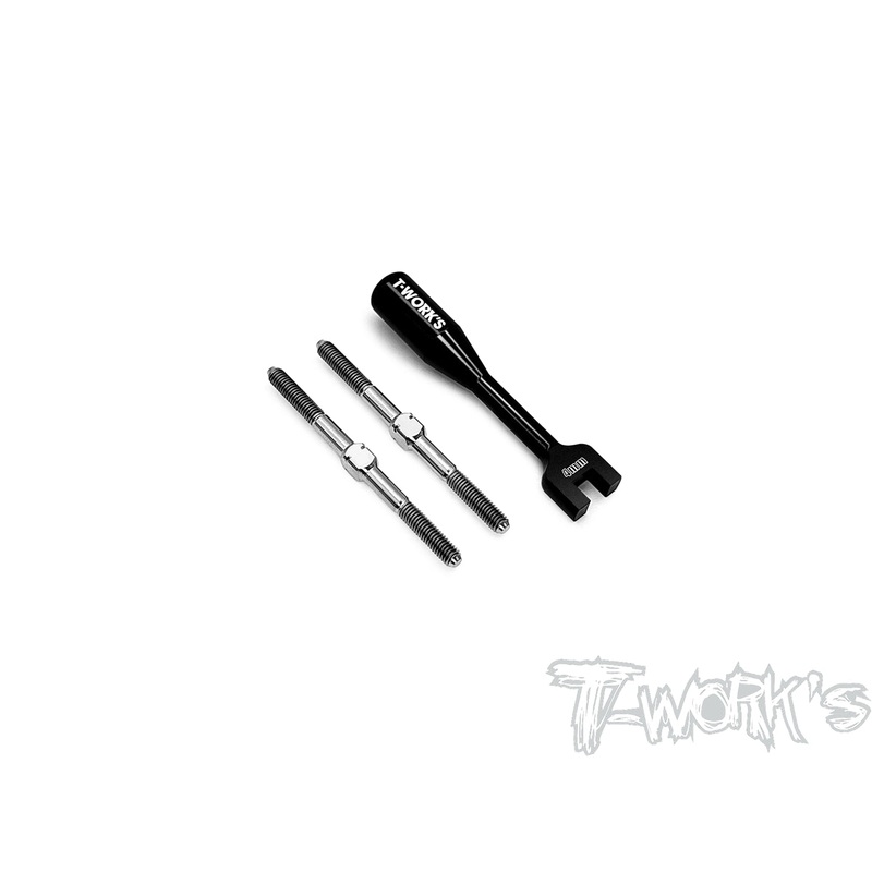 TB-242  64 Titanium Turnbuckle Set ( For Xray X10'22 )