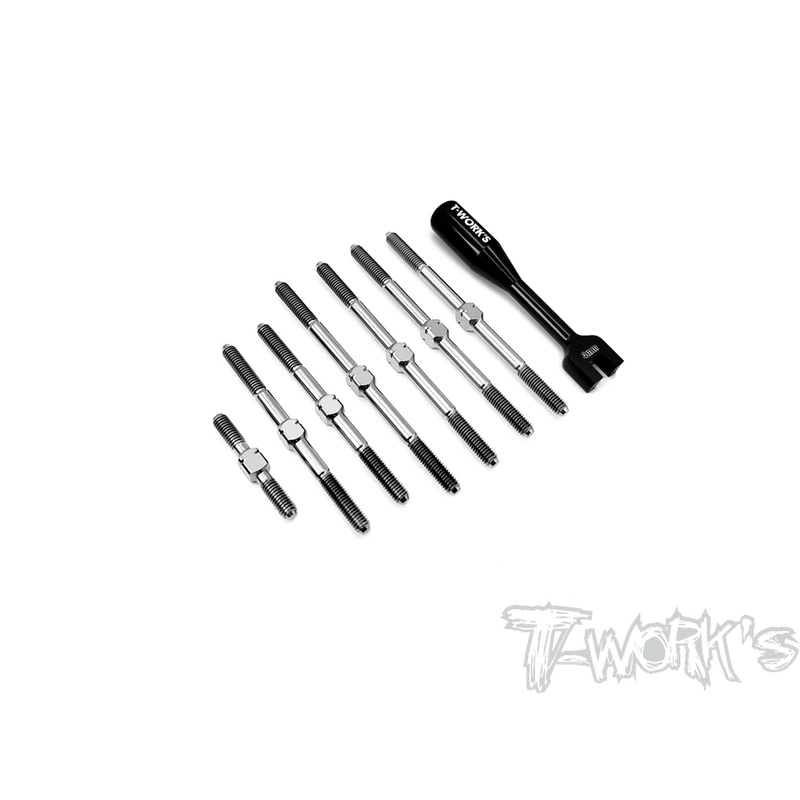 TB-246  64 Titanium Turnbuckle Set ( For Schumacher CAT L1 EVO )
