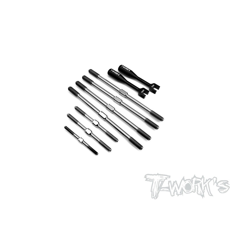 TB-24864 Titanium Turnbuckle Set ( For TEKNO NB 48.3 )