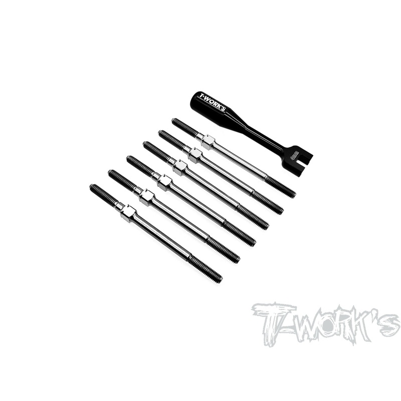 TB-24964 Titanium Turnbuckle Set ( For Xray XB2'21/XB2C'23/XB2D'23/XB2'24)