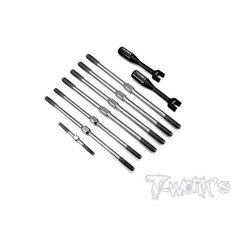 TB-251 64 Titanium Turnbuckle Set ( For TEKNO NT48 2.0 )