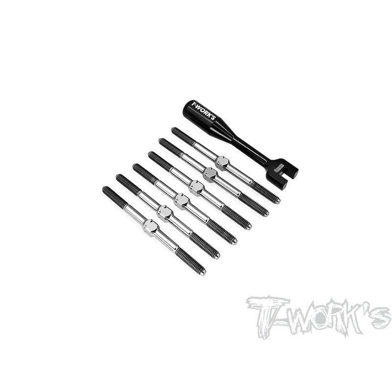 TB-25364 Titanium Turnbuckle Set ( For Yokomo YZ2 DTM3.1 )