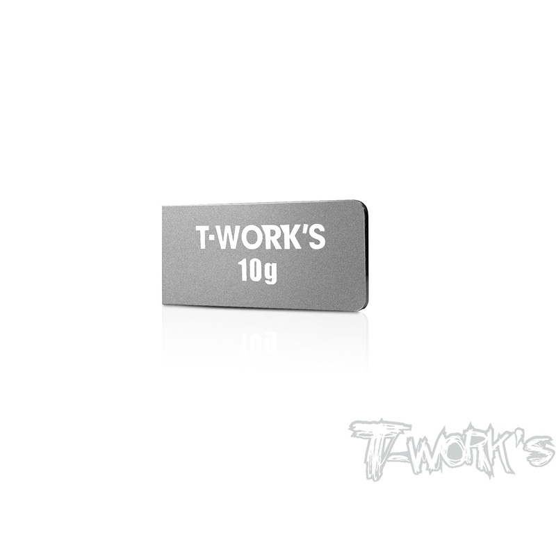 TE-207-E Adhesive Type 10g Tungsten Balance Weight  ( For Mugen MTC2  )