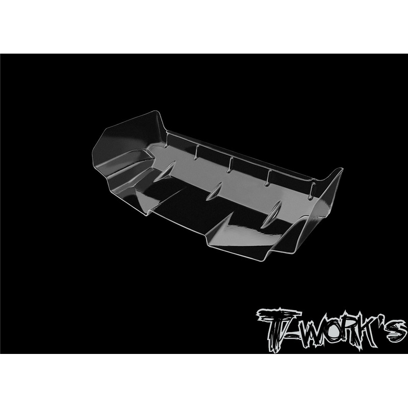 TE-228-B  T-Work's  6.5" Astro-Carpet High-Clearance Rear Wing (1:10 Buggy)