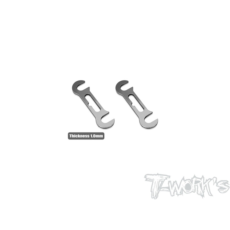 TE-X4-A-11mm Front Roll Center Spacer ( For Xray X4 / X4'23 ) 2pcs.