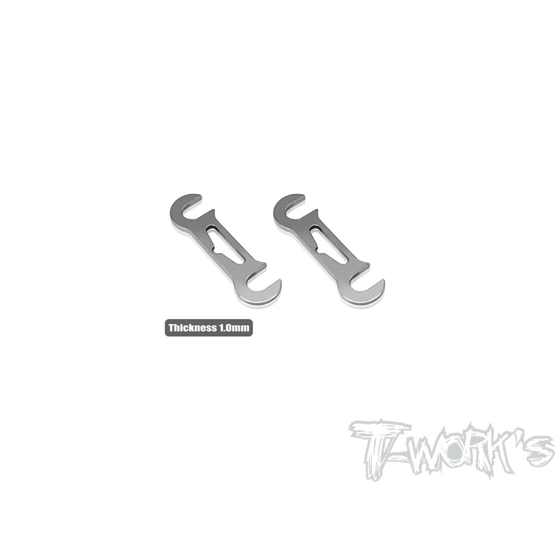 TE-X4-B-11mm Rear Roll Center Spacer ( For Xray X4/ X4'23  ) 2pcs.