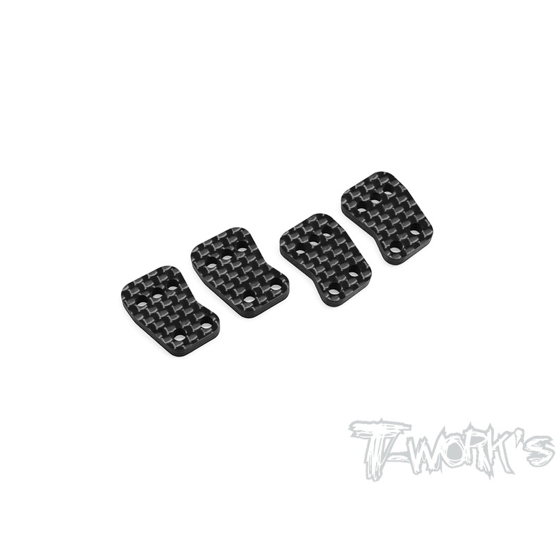 TO-279-RC8-B Graphite Rear Hub Link B(For Team Associated RC8 B3.2/3.1)