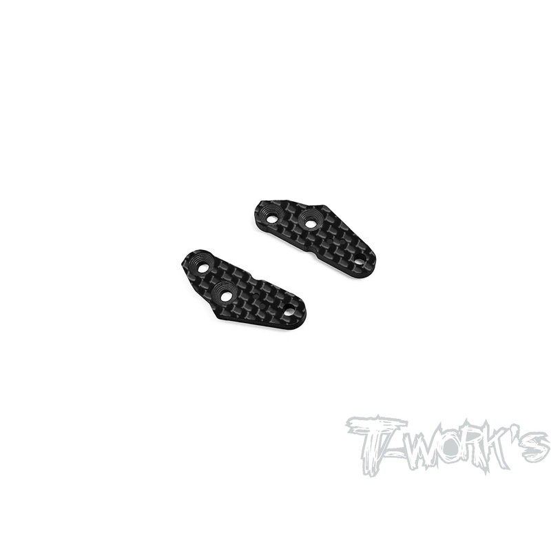TO-314-B3.2 Graphite Steering Arm +2deg. ( For Team Associated RC8 B3.2/3.1/T3.2/3.1 )