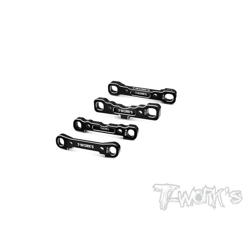 TO-316    7075-T6 Front / Rear Lower Sus. (A/B/C/D)  Mount ( For Team Associated RC8 B3.2 & T3.2)