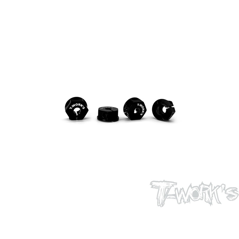 TO-317-FW06Clip 12mm Wheel Adapter ( For Kyosho FW06 ) 4pcs.