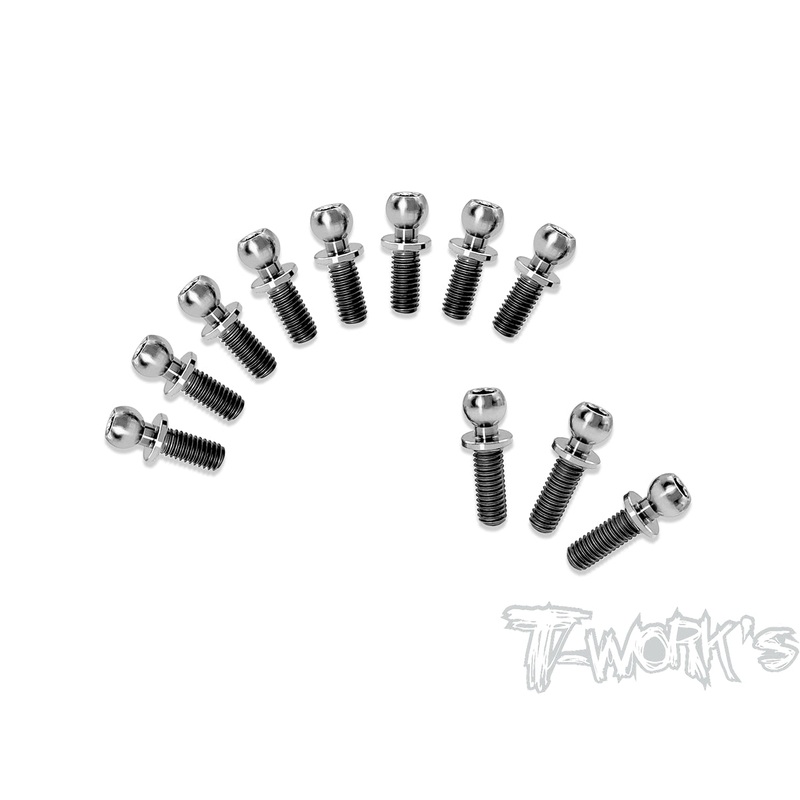 TP-135  64 Titanium Ball End set ( For Xray X10'22 )