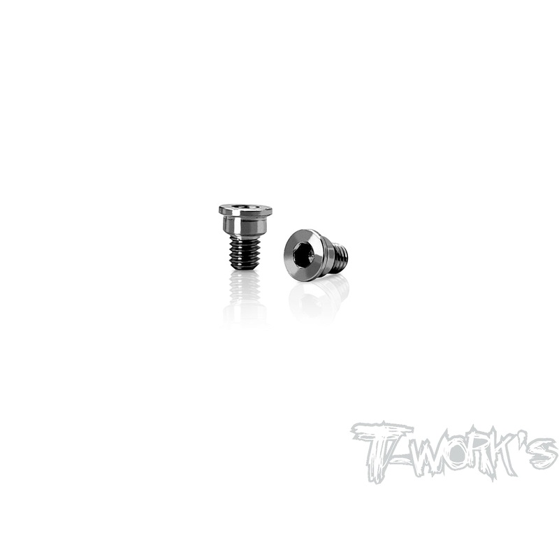 TP-X4-B64 Titanium Upper Deck Screw  ( For Xray X4 / X4'23 / X4F'24/X4F'25 ) 2pcs.