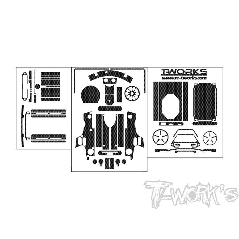 TS-065  Shiny Graphite Sticker ( For Flysky NB4 Pro /  NB4 Pro+ )