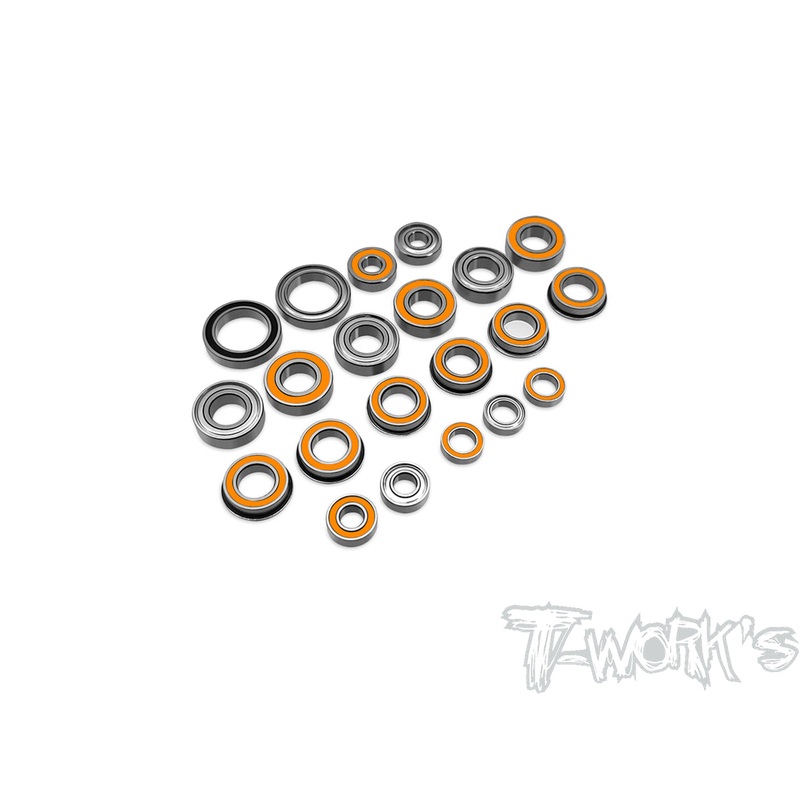 BBS-8IGHT-XEPrecision Ball Bearing Set  ( For TLR 8IGHT XE ) 22pcs.