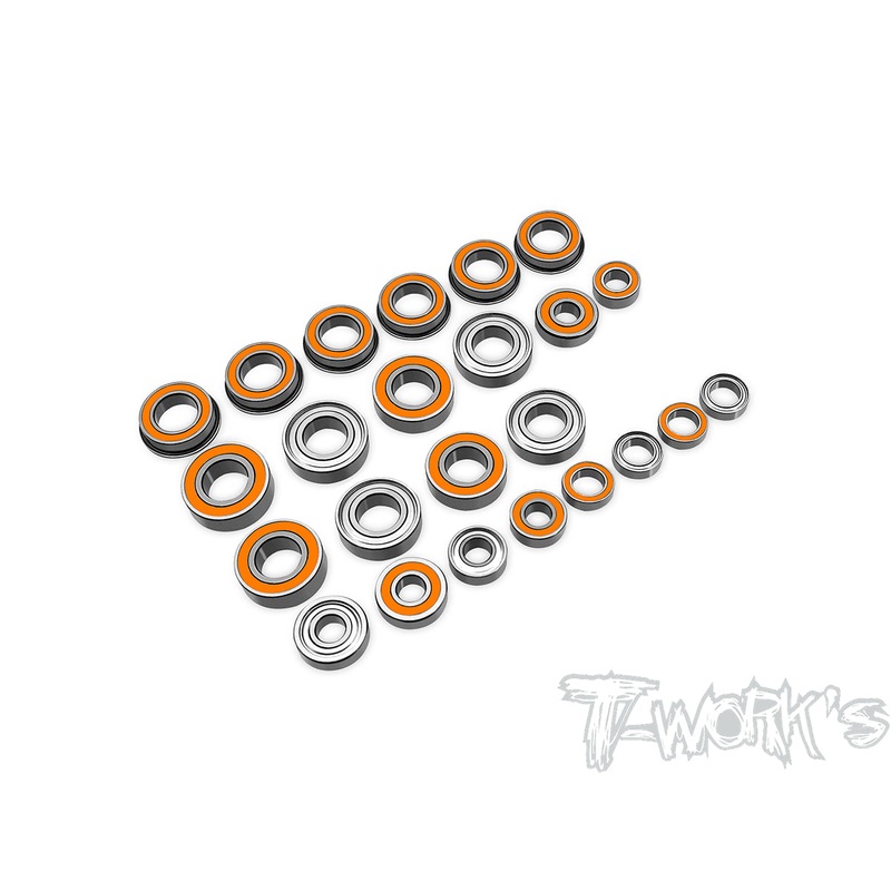 BBS-8IGHTX2.0Precision Ball Bearing Set  ( For TLR 8IGHT X 2.0/XE2.0 )24 pcs.
