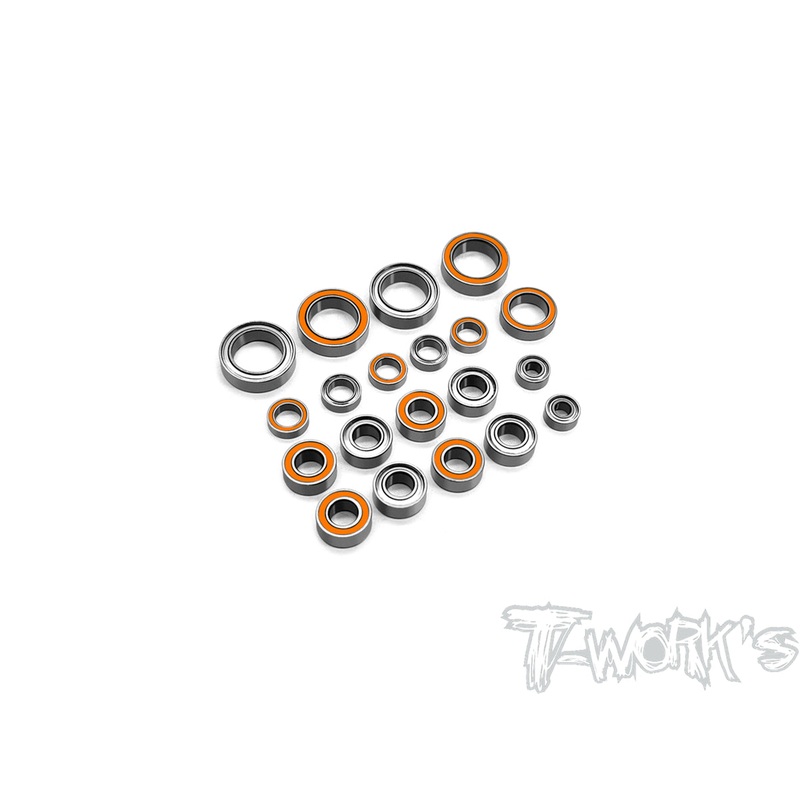 BBS-BD11  Precision Ball Bearing Set  ( For Yokomo BD11 ) 20pcs.
