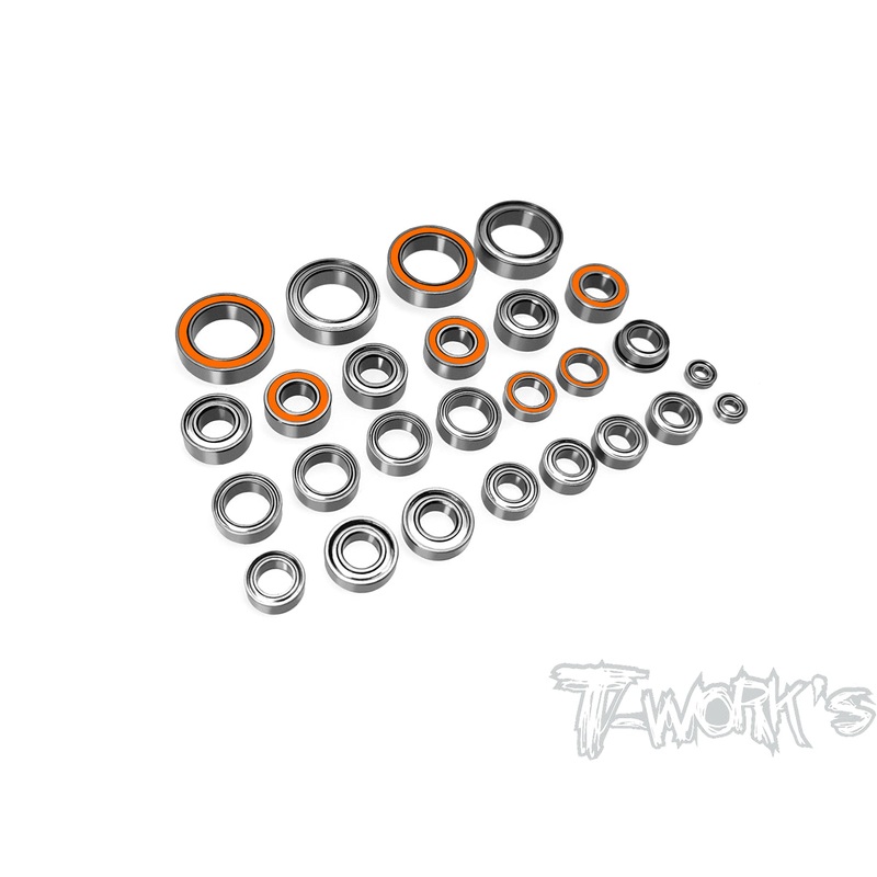 BBS-MI8Precision Ball Bearing Set  ( For Schumacher MI8 ) 24pcs.