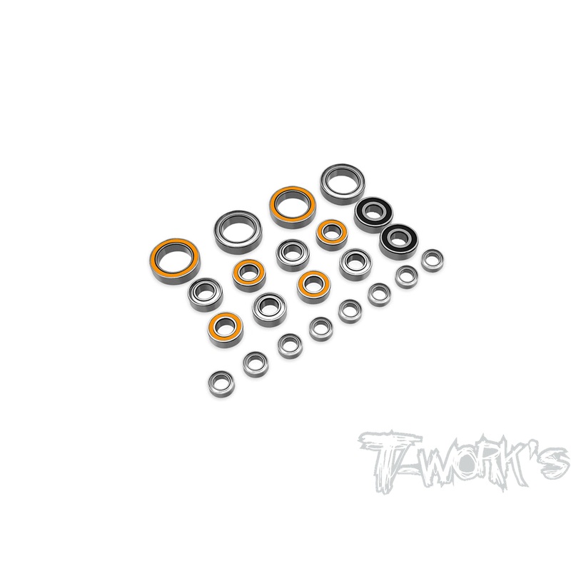 BBS-RC10B6.4 Precision Ball Bearing Set  ( For Team Associated RC10 B6.4 / B6.4D ) 22pcs.