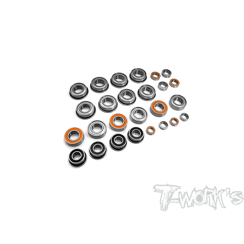 BBS-RC8B4EPrecision Ball Bearing Set  ( For Team Associated RC8 B4E ) 26pcs.