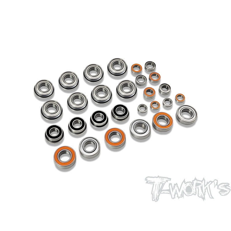 BBS-RC8B4Precision Ball Bearing Set  ( For Team Associated RC8 B4 ) 28pcs.