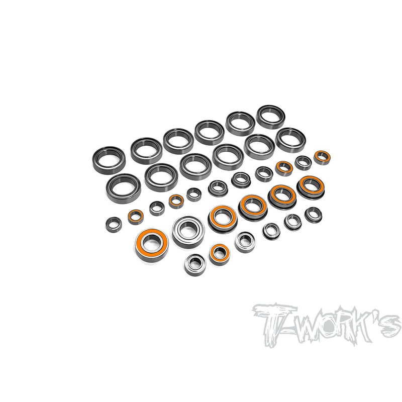 BBS-VIPER990Precision Ball Bearing Set  ( For Serpent VIPER 990 ) 35pcs.