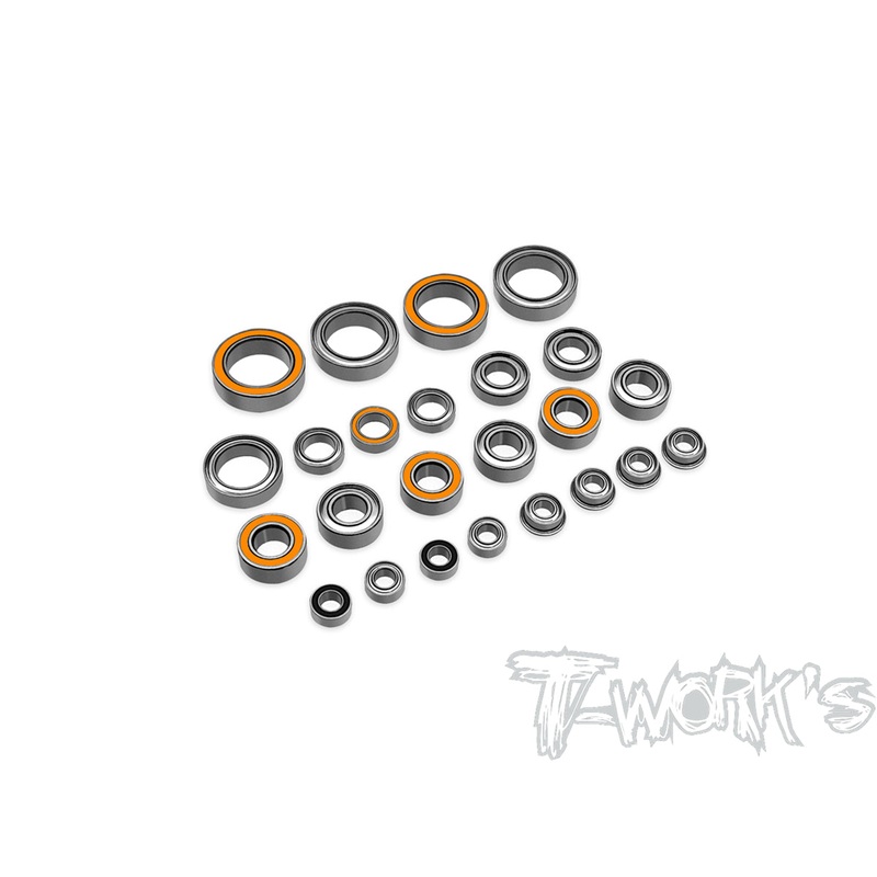 BBS-X20'23Precision Ball Bearing Set  ( For Serpent X20 2023 ) 24pcs.