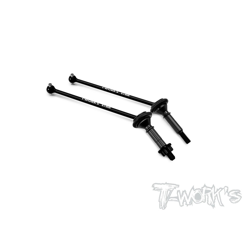 CL-22X-4-R   Steel Rear CVD Left Thread Set ( For TLR 22X-4 )