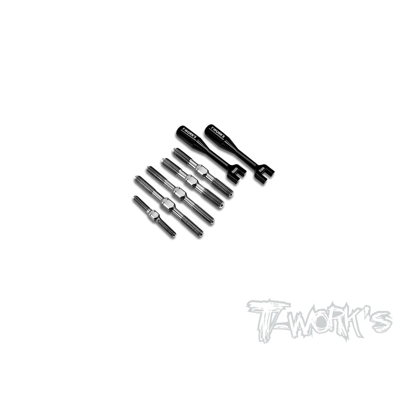 TB-25864 Titanium Turnbuckle Set ( For Team Associated RC8 B4 )