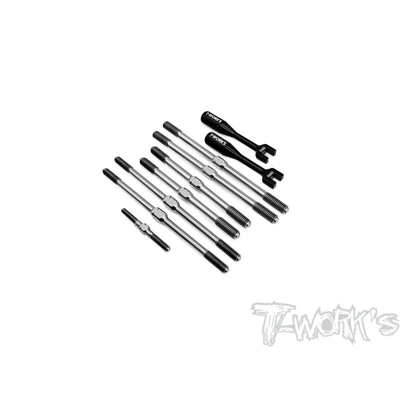 TB-26264 Titanium Turnbuckle Set ( For Xray XT8 2022 )