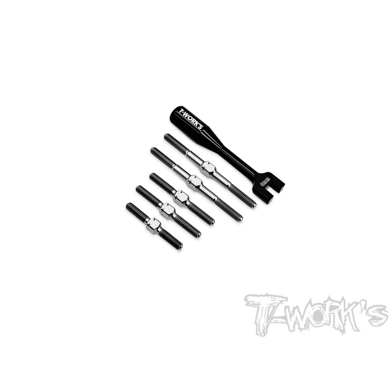 TB-264 64 Titanium Turnbuckle Set ( For Xray X4F / X4F'24 )