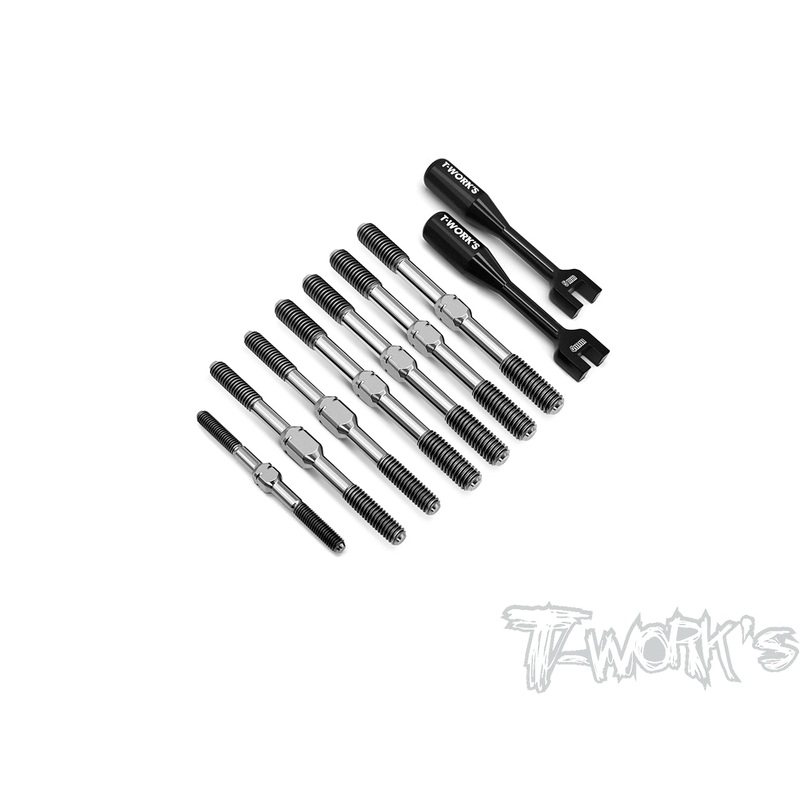 TB-26864 Titanium Turnbuckle Set (  For Mayako MX8 )