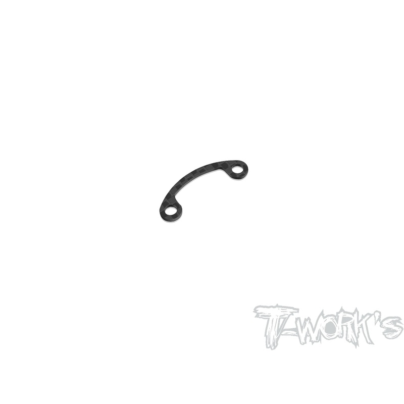 TE-239-AGraphite Front Bulk-head Support Plate ( For Yokomo BD11 ) )