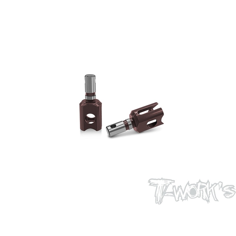TO-195-X Spring Steel F/R Diff. Joint ( For Xray XB8/XB8'23 ) 2pcs.