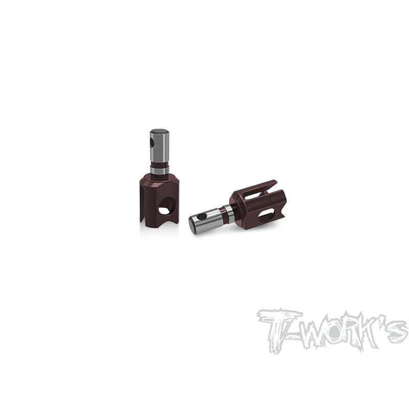TO-196-X   Spring Steel Center Diff. Joint ( For Xray XB8/XB8'23 ) 2pcs.
