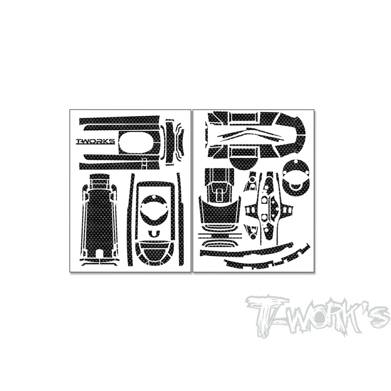 TS-067Shiny Graphite Radio Skin Sticker ( For Futaba T10PX )