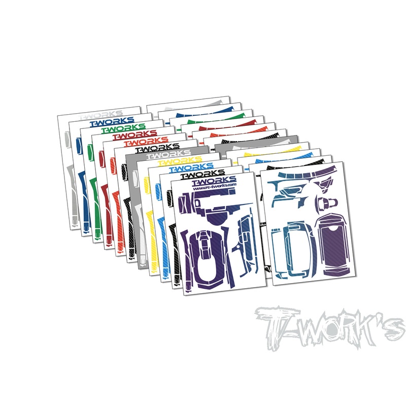 TS-068M    Metal Chrome Radio Skin Sticker ( For Sanwa MT-5  ) 4 Colors