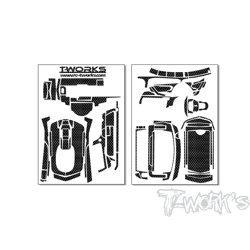 TS-069Shiny Graphite Radio Skin Sticker  ( For Sanwa MT-5 )