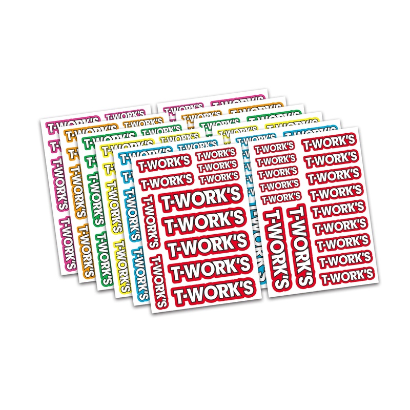TS-070   Team T-Work's Color Decal    6colors