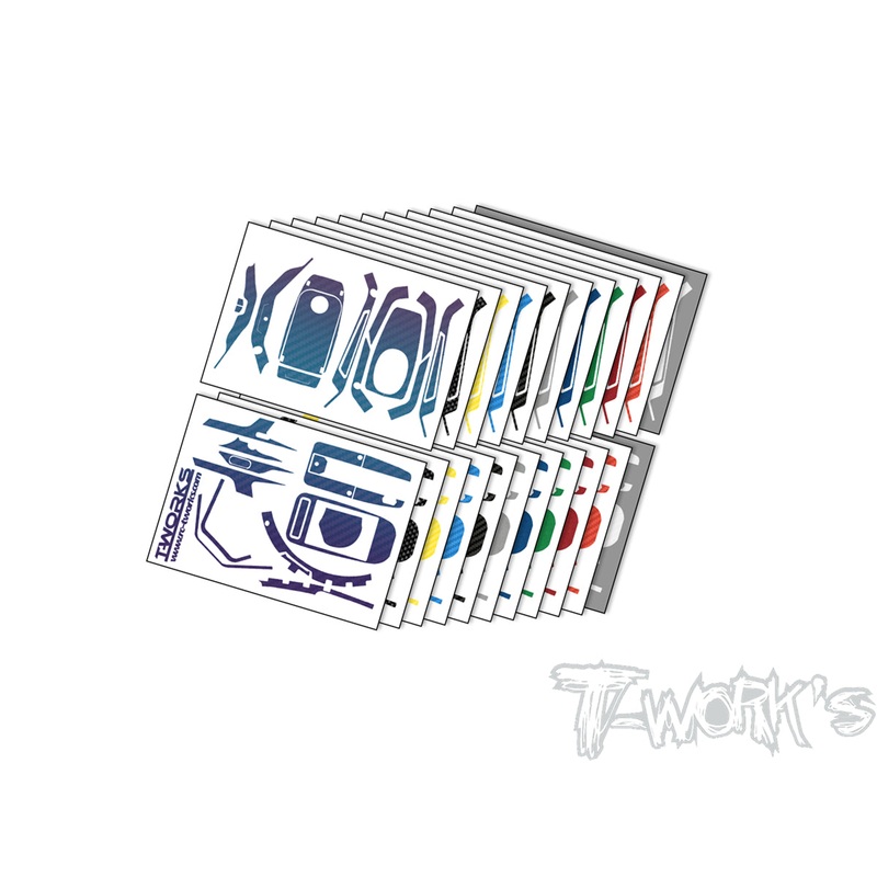 TS-074  3D Graphite Radio Skin Sticker ( For WFLY X9 )  6colors
