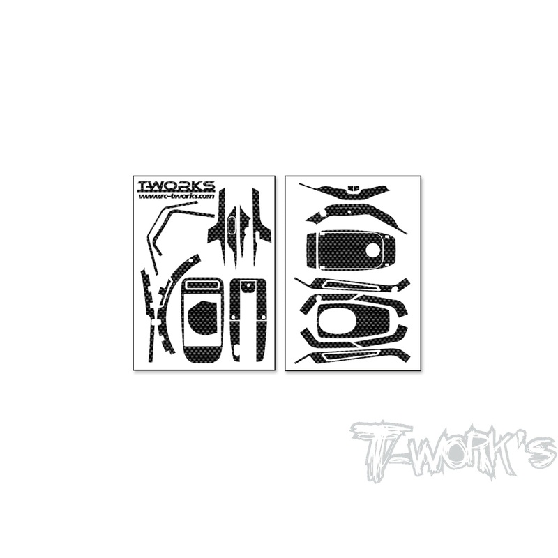 TS-075Shiny Graphite Radio Skin Sticker ( For WFLY X9 )