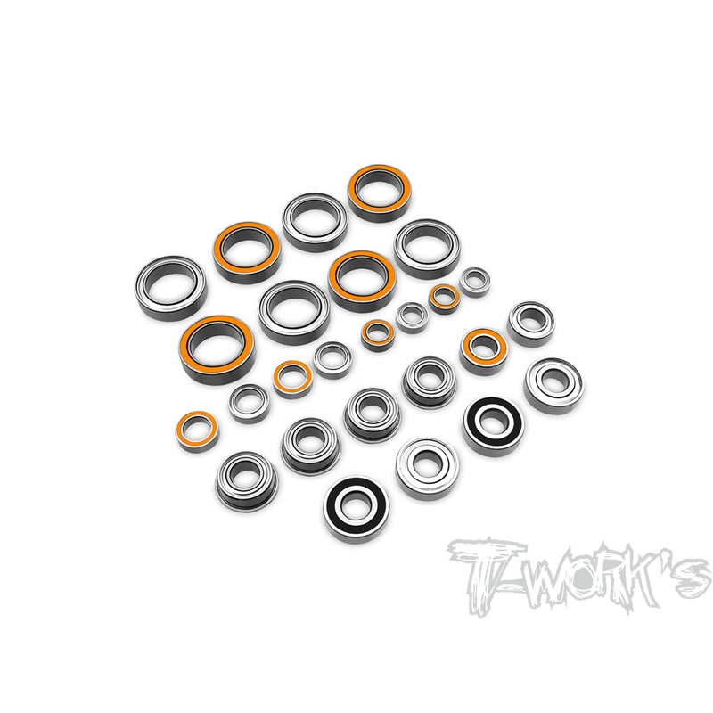 BBS-B74.2Precision Ball Bearing Set  ( For Team Associated RC10 B74.2  / RC10 B74.2D ) 26pcs.