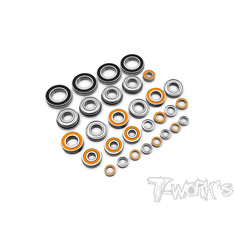 BBS-EB482.1 Precision Ball Bearing Set  ( For TEKNO EB48 2.1 ) 30pcs.