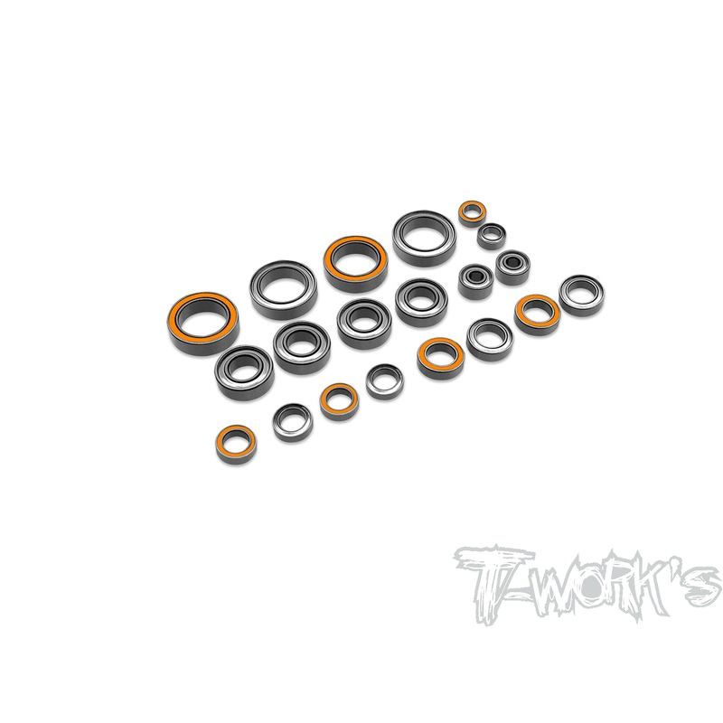 BBS-RX10SR3.0Precision Ball Bearing Set  ( For DESTINY RX-10SR 3.0 ) 20pcs.